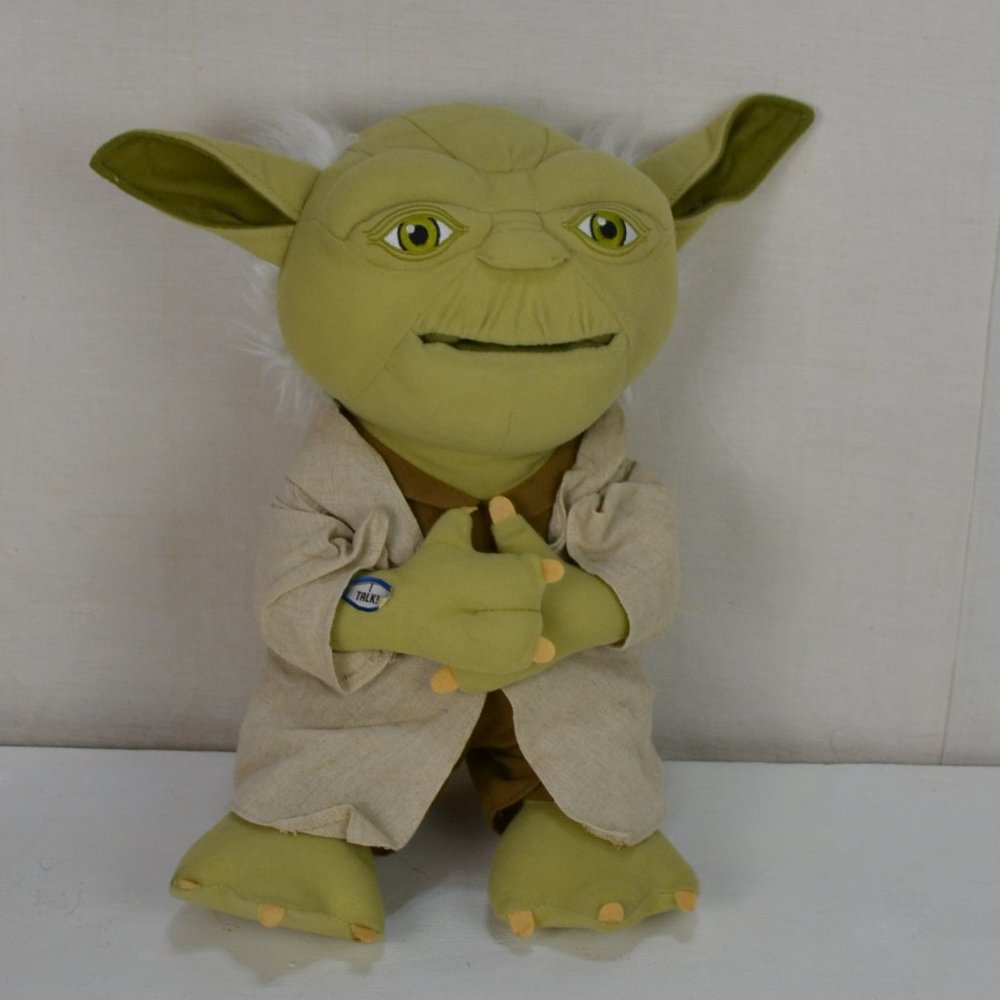 Star Wars talking Grogu Baby Yoda Hoodie 16" , Gift collectable